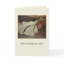 Just Resting My Eyes Funny Vintage Thanksgiving 