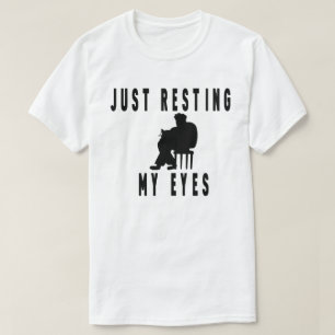 Just Resting My Eyes, Recliner, Dad Shirt, Funny T-Shirt