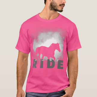 Just Ride Horseback Riding Apparel Horse T-Shirt