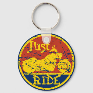 Just Ride Key Ring