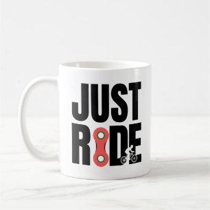 Just ride mountain bike mug Downhill mountain bikE