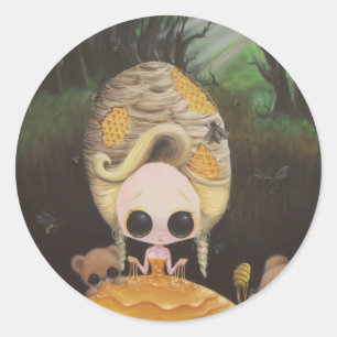 Just Right Classic Round Sticker