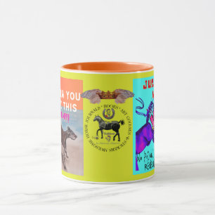 just say no run, brand mug