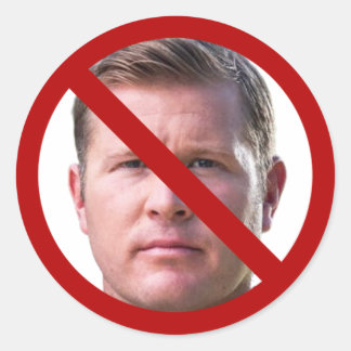 Just Say No To Tim Classic Round Sticker