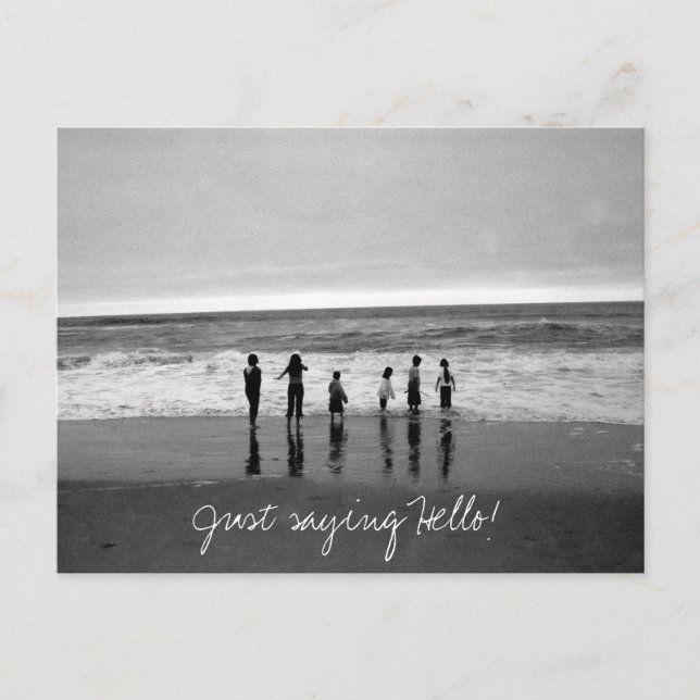  Just saying Hello! Postcard (Front)