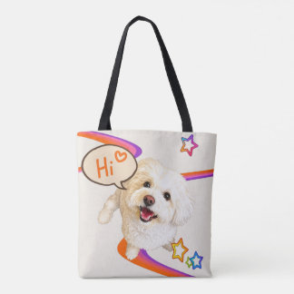 Just Saying "Hi" Tote Bag