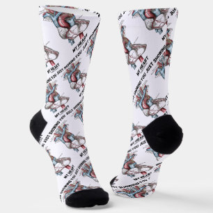 Just Showing You My Heart Anatomical Heart Socks