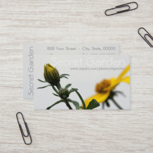 Just simple flowers 3 Floral Photography Bsiness C Business Card