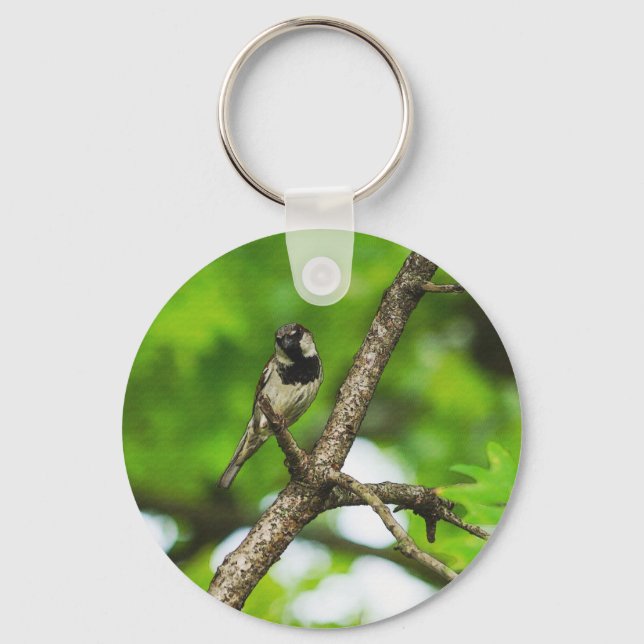 Just Sitting Around Key Ring (Front)