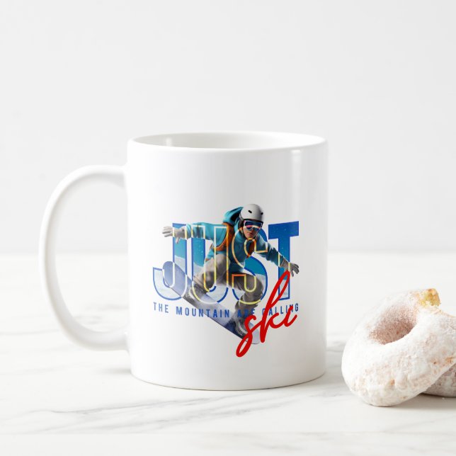 Just Ski | 11# Classic Mug (With Donut)