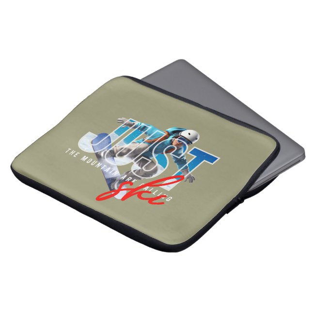 Just Ski | 13" Laptop Sleeve (Front Top)
