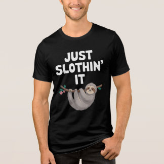 Just Slothin’ It Tri-Blend Shirt