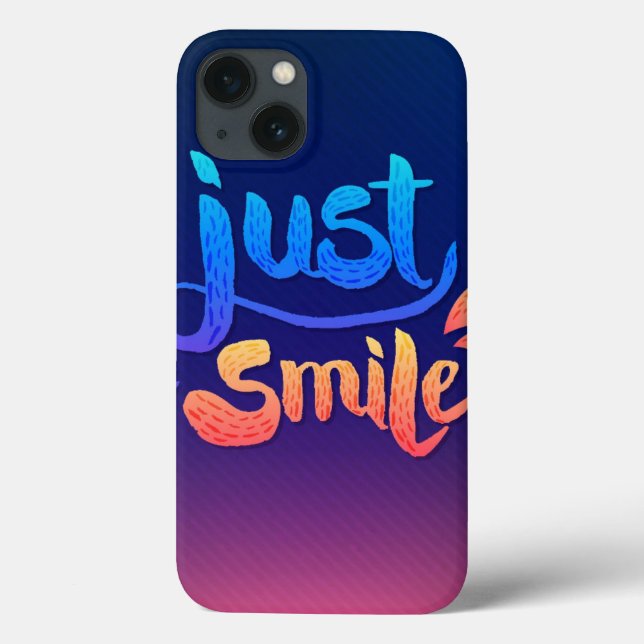 Just Smile Case-Mate iPhone Case (Back)