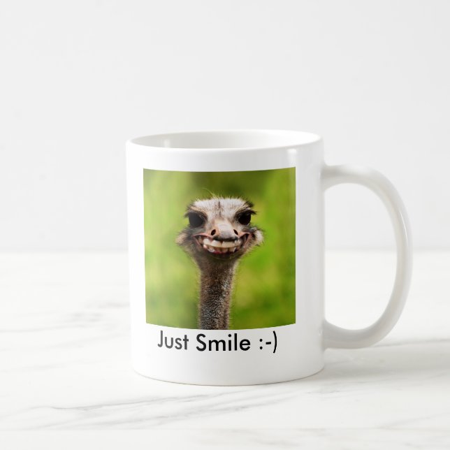 Just Smile :-) Coffee Mug (Right)