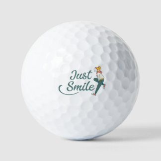Just Smile Golf Balls