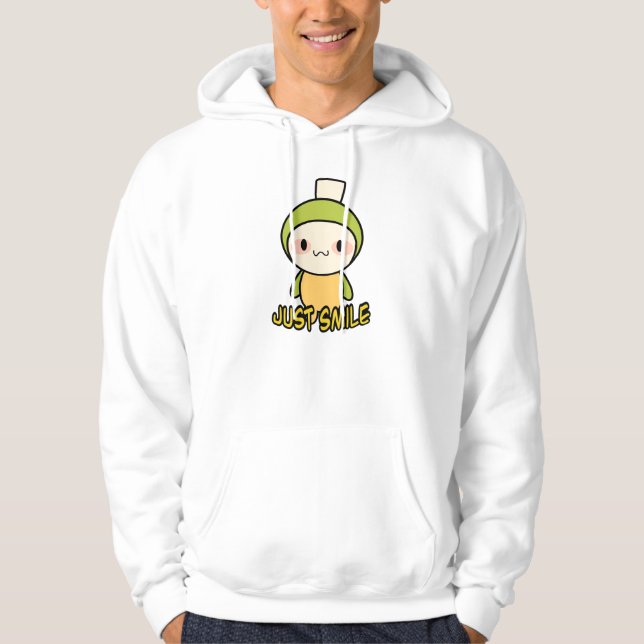 Just Smile Hoodie (Front)