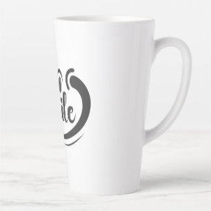 Just Smile Smile More Stay Smiling Keep the Smile  Latte Mug