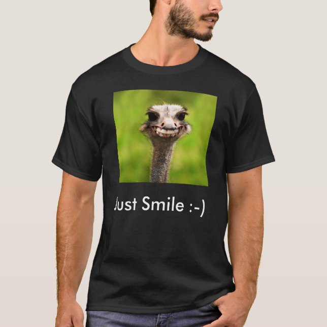 Just Smile :-) T-Shirt (Front)