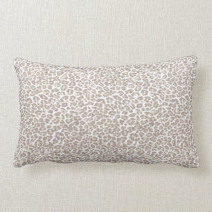 Just Snow Leopard Lumbar Cushion