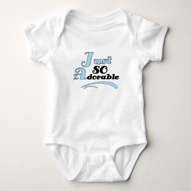 Just So Adorable Baby Bodysuit (Front)