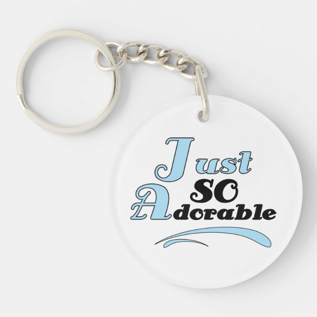 Just So Adorable Key Ring (Front)