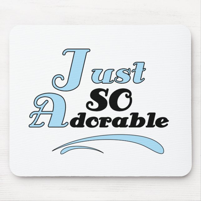 Just So Adorable Mouse Mat (Front)