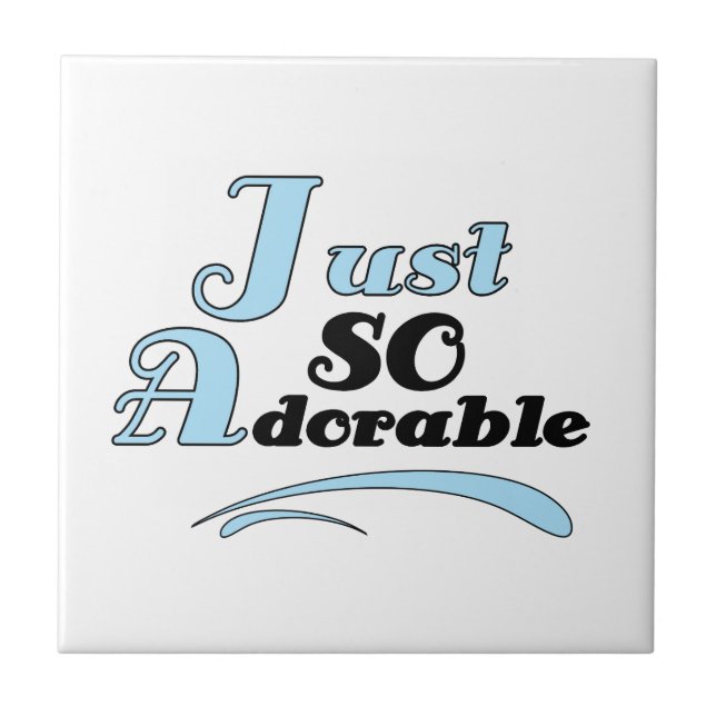 Just So Adorable Tile (Front)