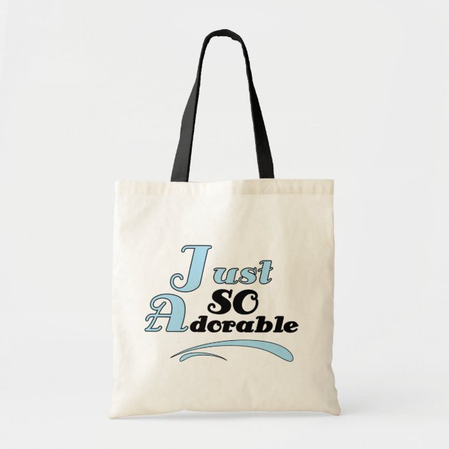 Just So Adorable Tote Bag (Front)