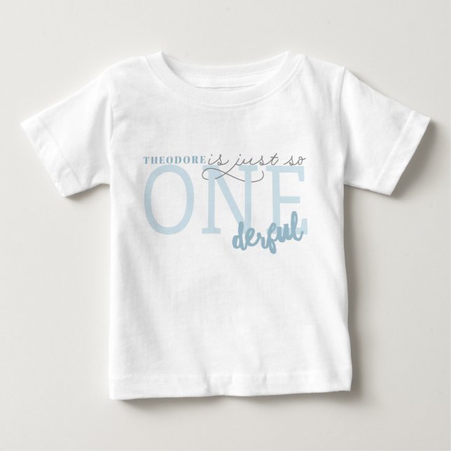 Just so ONEderful Baby T-Shirt (Front)