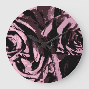 Just Some Roses Large Clock
