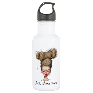 Just, Sometimes! Funny Bad Day 532 Ml Water Bottle