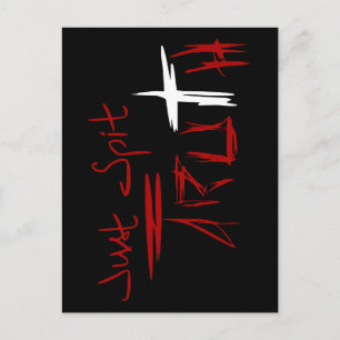 Just Spit Truth Postcard
