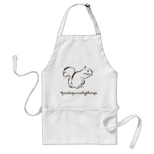 Just Squirrely Things Squirrel Standard Apron