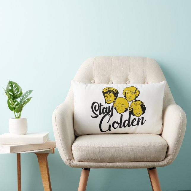 Just stay golden with girls lumbar cushion (Chair)