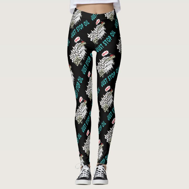 Just Stop Oil Leggings (Front)