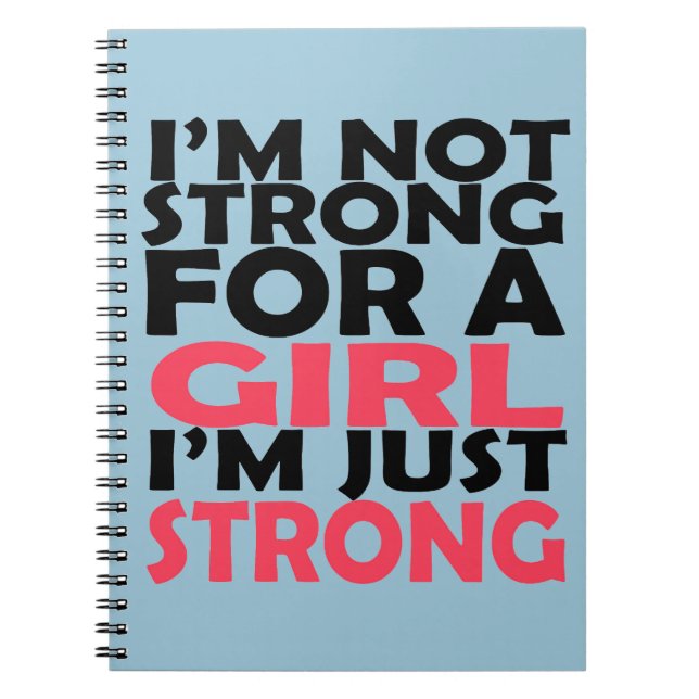 Just strong notebook (Front)