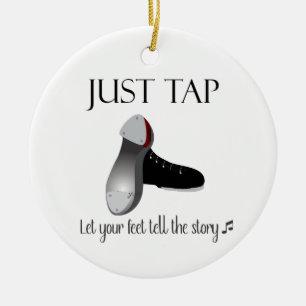 Just Tap  Ceramic Tree Decoration