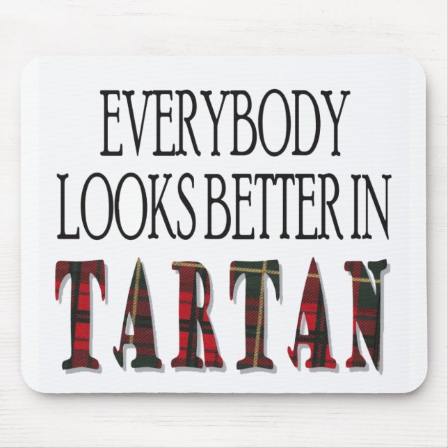 just tartan mouse mat (Front)