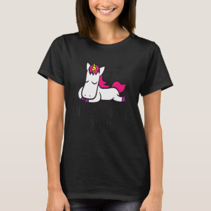 Just Ten More Minutes Tired Sleeping Unicorn Pajam T-Shirt