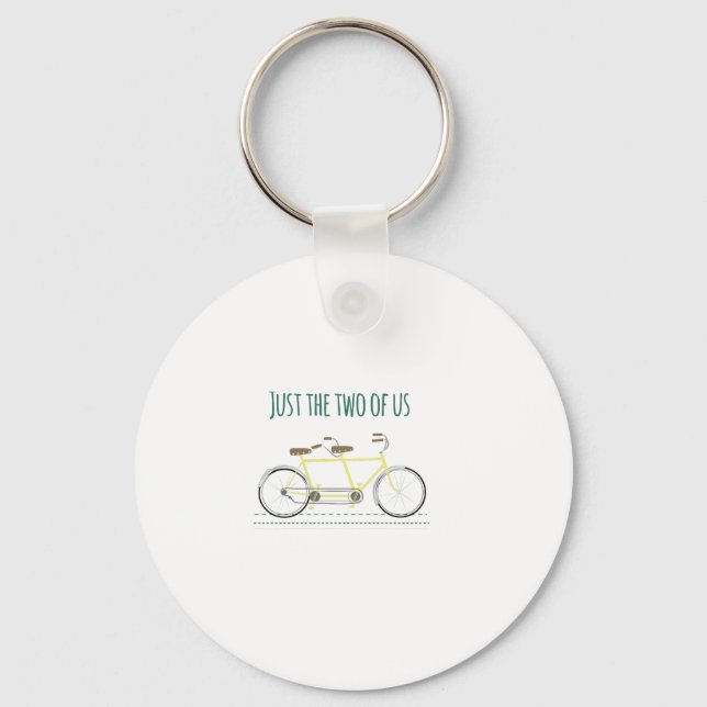 Just the two of us key ring (Front)