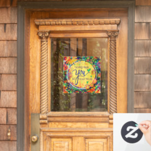Just the Way You Are “Inspirivity” Window Cling