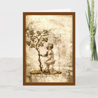 Just Thinking Of You! Mediaeval Greeting Card