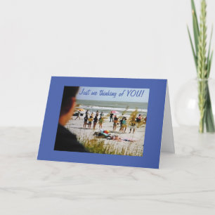 JUST THINKING OF YOU - MILITARY CARD