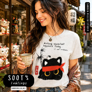 JUST THIS SOOT's Inklings - Wearable Art Tri-Blend Shirt