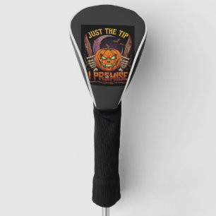 Just Tip Premise Halloween Pumpkin Bloody Knives_1 Golf Head Cover