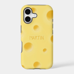 Just Too Cheesy! Swiss Cheese Personalised Cute