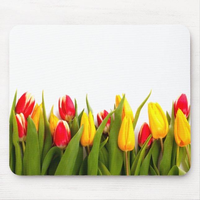 Just Tulips Mouse Mat (Front)