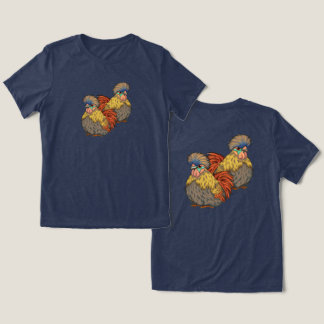 Just two chicks Tri-Blend shirt
