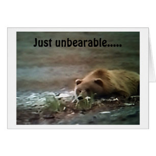 "JUST UNBEARABLE"--MY LIFE WITHOUT **YOU**