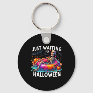 Just Waiting For Halloween 1 Key Ring